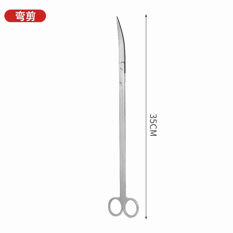 Juego de herramientas para plantas acuáticas de 35 cm/38 cm, tijeras, aplanador de arena y podador de plantas acuáticas para mantenimiento de peceras.