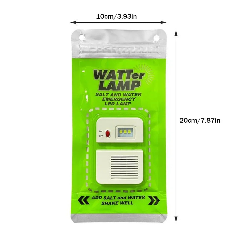 Lámpara de emergencia LED para agua salada.
