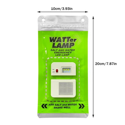 Lámpara de emergencia LED para agua salada.