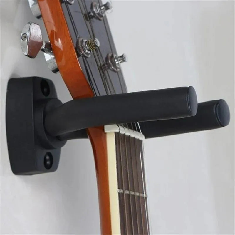 1 soporte de pared para guitarra, piezas y accesorios para exhibición de instrumentos, ganchos para guitarra, colgadores de pared, púas de guitarra.