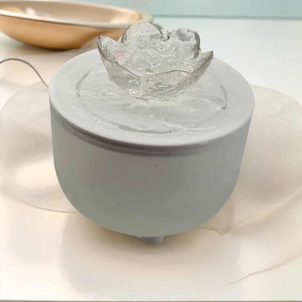 Bebedero eléctrico silencioso para gatos con filtro automático y USB de 1200 ml, bebedero con filtro y recirculación para gatos.