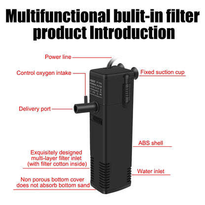 Bomba de oxígeno para acuario.