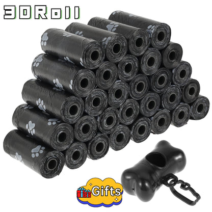 Bolsas para excrementos de perro (10/50 rollos) para exteriores, ecológicas.