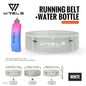Riñonera WRELS multifuncional invisible para correr, gran capacidad, transpirable, ideal para maratón y triatlón.