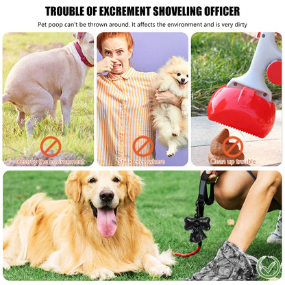 Bolsas para excrementos de perro (10/50 rollos) para exteriores, ecológicas.